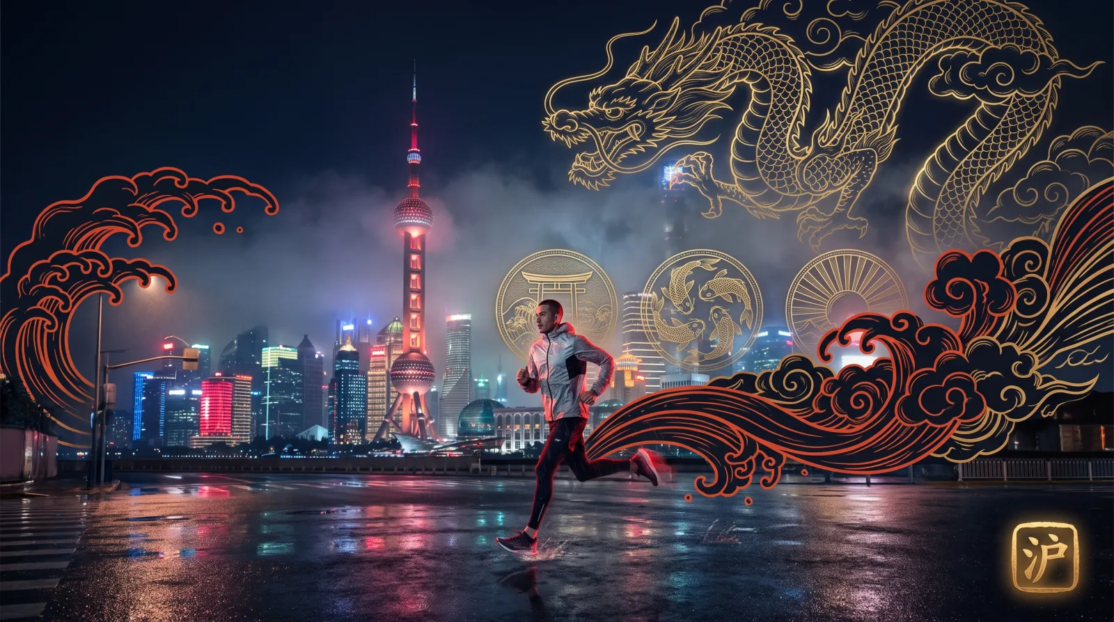 Shanghai marathon training monitor